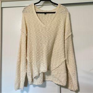 Wildfable White Knit Sweater